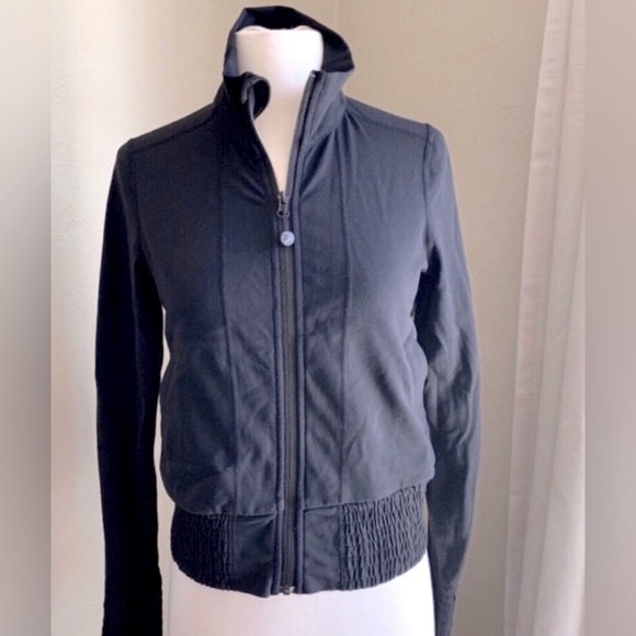 lululemon athletica Jackets & Blazers - LULULEMON * Da Bomber zip-front Luon jacket 2